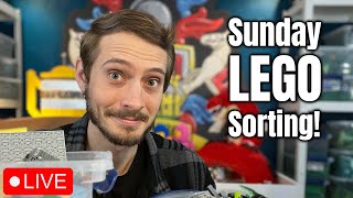 Sunday LEGO Sorting Livestream [upl. by Strade]