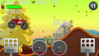 Hill Climb Racing \ Seasons \ 26010 meters on Big Finger [upl. by Astiram]