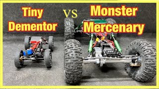 Tiny 124 vs Monster 110 Crawler Battle [upl. by Katherina]