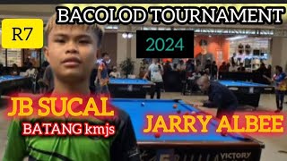 JB SUCAL VS JARRY ALBEEBACOLOD TOURNAMENT 10 BALLS 2024 1MILLION PRIZE [upl. by Dombrowski]