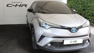 『12月発売？トヨタ新戦略車』TOYOTA CHR at GoodWood Festival of Speed 2016 [upl. by Sajet]