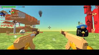 playing chicken gun Chickengunchaill [upl. by Aratas]