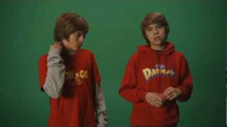 Dylan amp Cole Sprouse  Danimals commercial  Outtake 3 [upl. by Shifra]