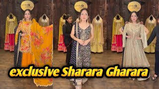 Exclusive New Arrival Collection Exclusive Sharara Gharara dress collections [upl. by Aiza479]