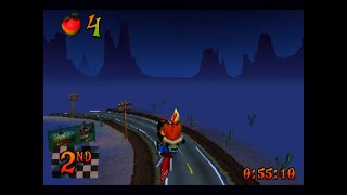 Crash Bandicoot Warped Prototype Roadkill Road Crash [upl. by Shute]