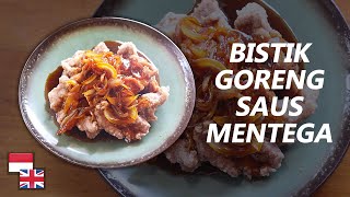 Hanya 6 Bahan Resep Daging Bistik Goreng Saus Mentega [upl. by Zolnay980]