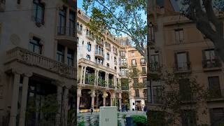 🏰✨ Casa Fuster La Belleza Modernista de Barcelona ✨🏰 CasaFuster BarcelonaModernista RutaGaudí [upl. by Fabien]