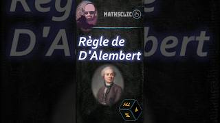 🔴MATHSCLIC SHORTS  MATHÉMATIQUES SUPÉRIEURES  RÈGLE DE DALEMBERT POUR LES SÉRIES  1768 [upl. by Nolte913]