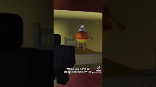 When you have a sleep paralysis roblox funny viral emi [upl. by Alliuqet]