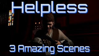 How Jedi Fallen Order Makes You Feel Helpless  3 Amazing Scenes [upl. by Aicilana746]