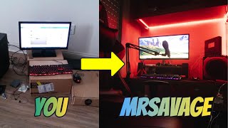 MrSavages 10000 GAMING SETUP [upl. by Assetnoc]