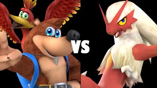 Banjo Kazooie Vs Blaziken [upl. by Gustafson]