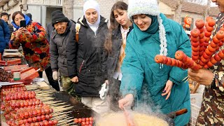 New year activities in Xiajin county🎊🎉🇨🇳🐲🐉 [upl. by Ahsinev]