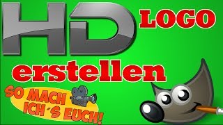 GIMP  HD Zeichen erstellen  Tutorial HD [upl. by Vinni116]