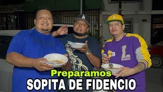 ¡Deliciosa y Calientita Sopa de Fideo con Cortadillo y Frijolitos [upl. by Peih481]