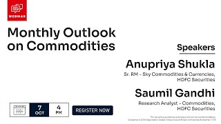 Monthly Outlook on Commodities [upl. by Hollie]