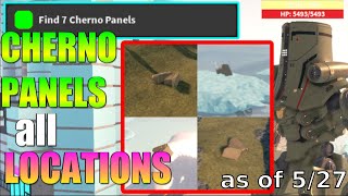 ALL CHERNO ALPHA PANELS LOCATIONS IN KAIJU UNIVERSE ROBLOX SO FAR [upl. by Ettenay942]