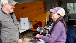 Work Smarter Not Harder Using Modern Machinery To Pot Perennials [upl. by Gwenn604]