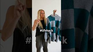 🧶KleiderbügelHack für selbstgestricktes stricken [upl. by Giorgi]