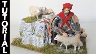 💡 TUTORIAL Pastore mentre tosa le pecore 🐏 in movimento ⚙️ Presepe meccanico [upl. by Ialocin]