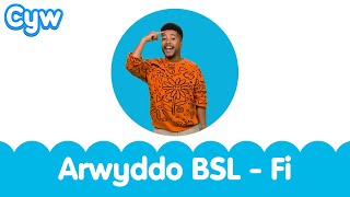 Arwyddo BSL  Cân Fi  BSL Signed Kids All About Me Song Welsh Cymraeg Sign Language [upl. by Tedder]