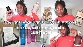 Fragrance Haul and Impressions  Bath amp Body Works Everyday Luxuries and Daukens Aroma [upl. by Aramoj]