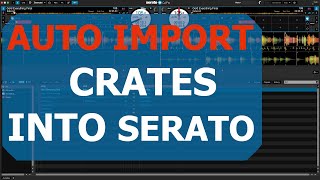 How To  Auto Import Crates In SDJ Pro [upl. by Elleiand]