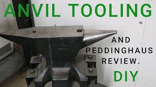 Blacksmith anvil tooling ideas and Peddinghaus review [upl. by Ergener]