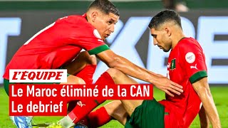 CAN 2023  Le Maroc éliminé après un penalty manqué dHakimi quelles conséquences [upl. by Care]