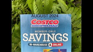 COSTCO AD🌳AUGUST 2024🌴COUPON BOOK FLIP THROUGH🌻 [upl. by Tabber]