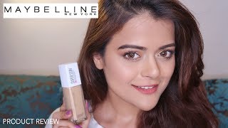 Maybelline Superstay 24 Hour Foundation India  Demo amp Review [upl. by Suhcnip]