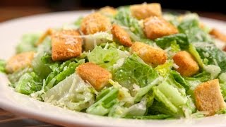 Caesar Salad  Ensalada Cesar Original [upl. by Navetse]