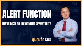 Alert Function Never Miss an Investment Opportunity [upl. by Aissirac]