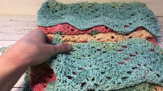 How I fasten off my crochet projects [upl. by Nelav]