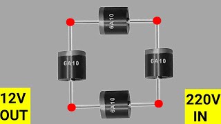 220V to 12V Without Transformer  LED Driver Circuit [upl. by Nova]