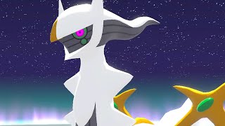 Pokémon Legends Arceus  True Final Boss Arceus  Ending [upl. by Refiffej]