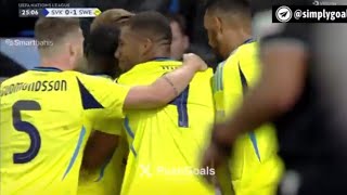 Yasin Ayari Goal Slovakia Vs Sweden 01 All Goals Analysis amp Highlights Result [upl. by Dlared884]