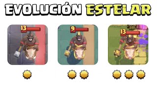 MONTAPUERCOS ESTELAR El mejor de los niveles estelares Temporada 25 season 25 Clash Royale [upl. by Wobniar]