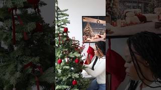 Decorate my Christmas tree with me christmas2024 christmas christmastree [upl. by Kenward]