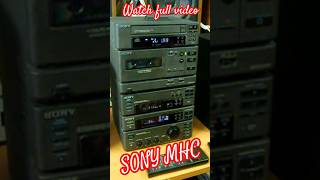 1990s sony MHC 2300 mini hifi component system sound test Angelicaaudio [upl. by Eiuol163]