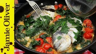 Seabream in Crazy water with Gennaro Contaldo [upl. by Rases]