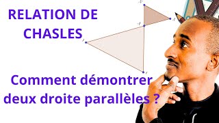 Démontrer que deux droites sont parallèles [upl. by Ariaj]