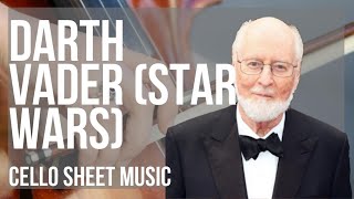 Cello Sheet Music How to play Imperial March  Darth Vader Theme Star Wars by John Williams [upl. by Hertzfeld21]