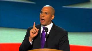 DNC 2012  Cory Booker Speech  This is Our Platform [upl. by Akehsay]