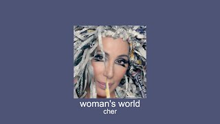 cher  womans world slowed  reverb [upl. by Odnalor]