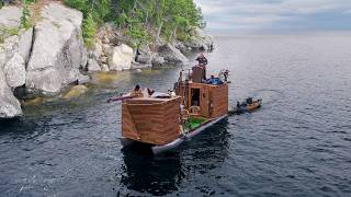 Solo Survival  DAY 6 of 7 Waterworld Survival Challenge Season 2 Pirate Ship [upl. by Landau]