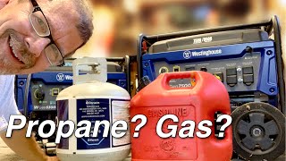 Propane vs Gas Generator 20 yrs later [upl. by Esereht]