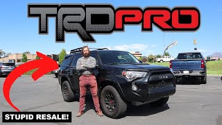 Toyota Resale Value Is Stupid Used 4Runner TRD Pro [upl. by Guild421]