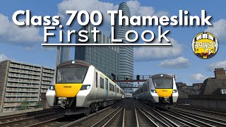 Train Simulator 2022 Class 700 Thameslink  First Look [upl. by Warp]