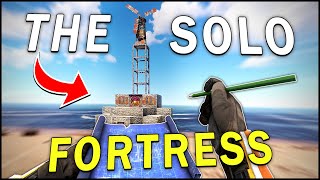 BUILDING the SOLO FORTRESS  Rust Solo Survival 47 [upl. by Adnik746]